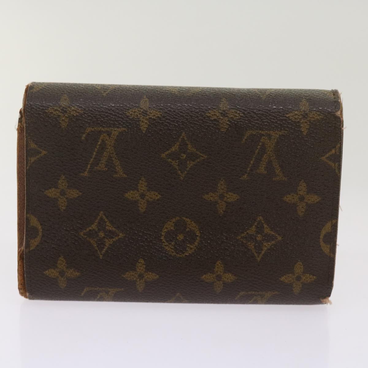 LOUIS VUITTON Monogram Damier Ebene Wallet 9Set LV Auth ki4235