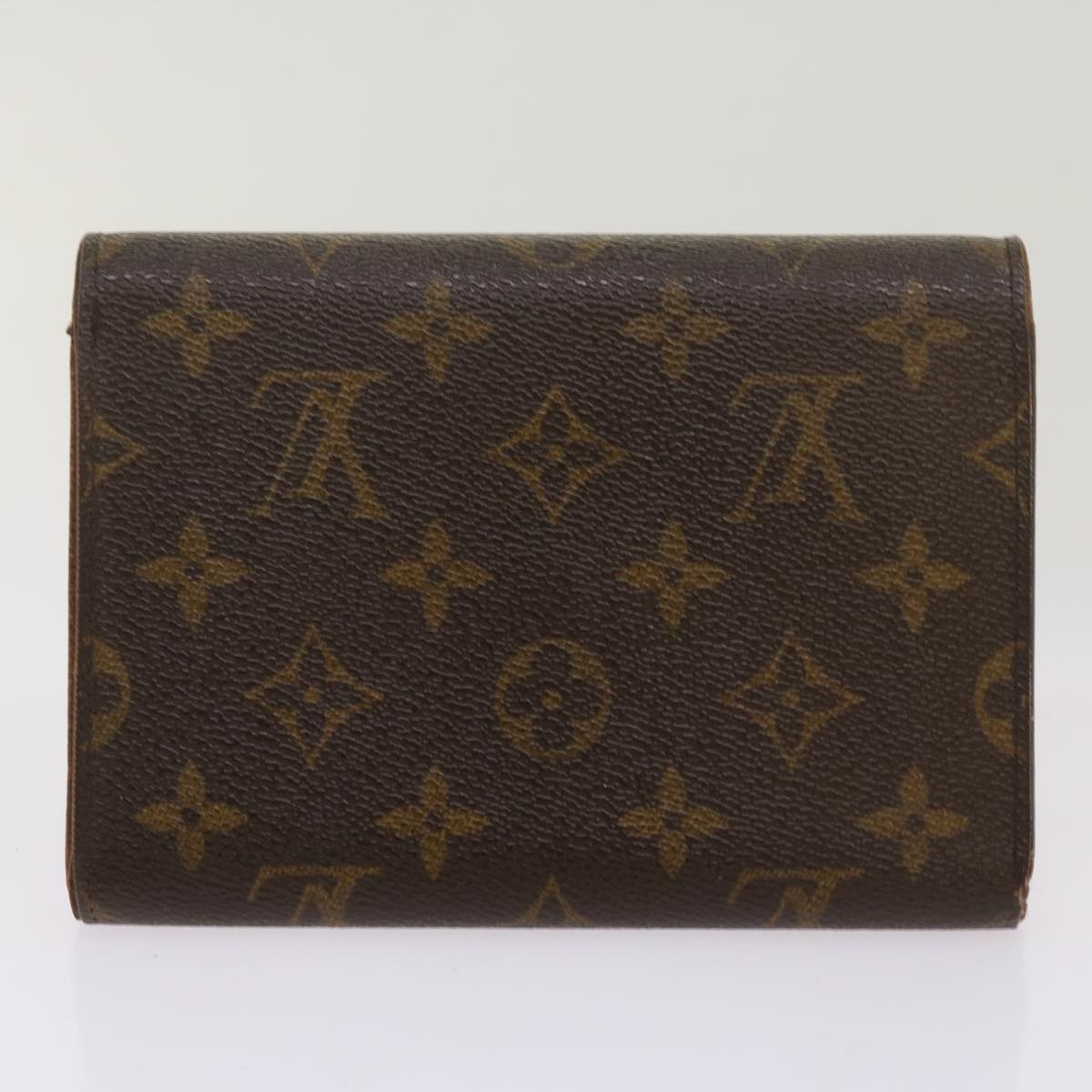 LOUIS VUITTON Monogram Damier Ebene Wallet 9Set LV Auth ki4235