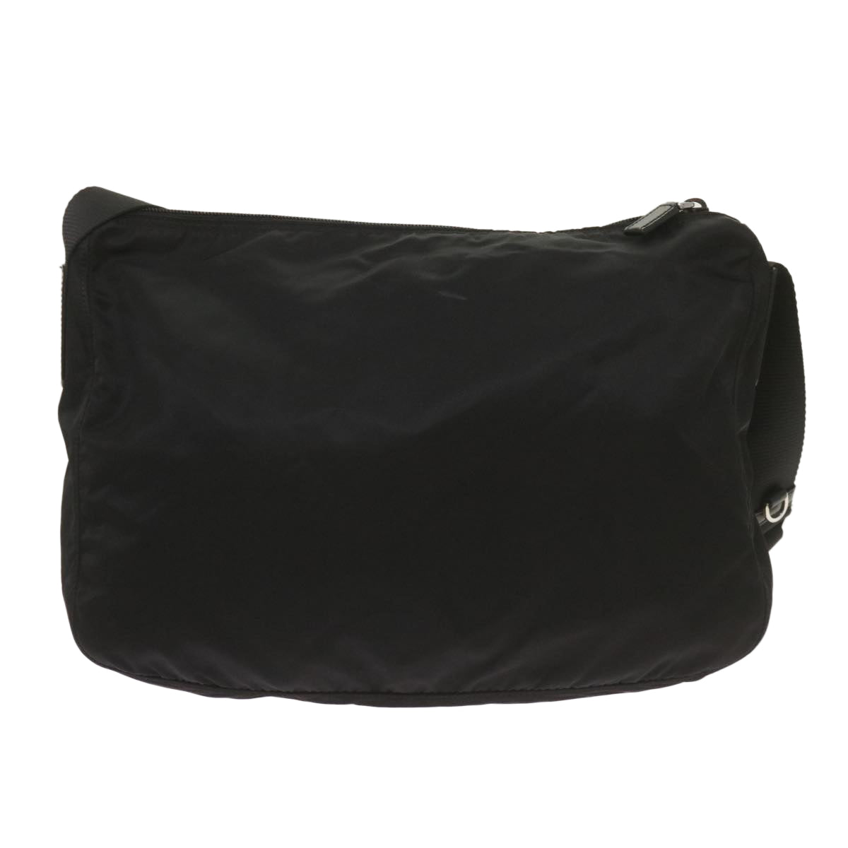 PRADA Shoulder Bag Nylon Black Auth ki4251 - 0