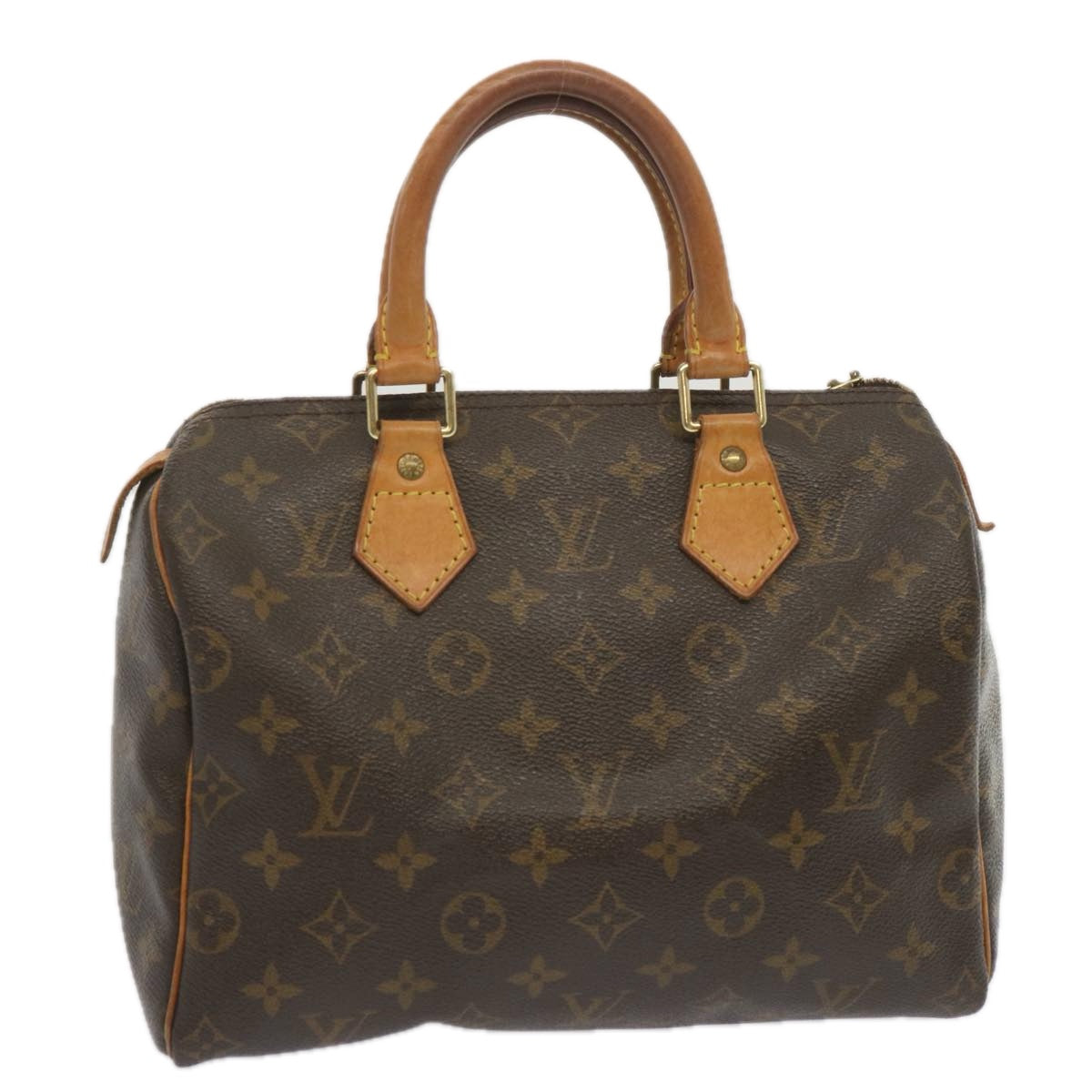 LOUIS VUITTON Monogram Speedy 25 Hand Bag M41528 LV Auth ki4262