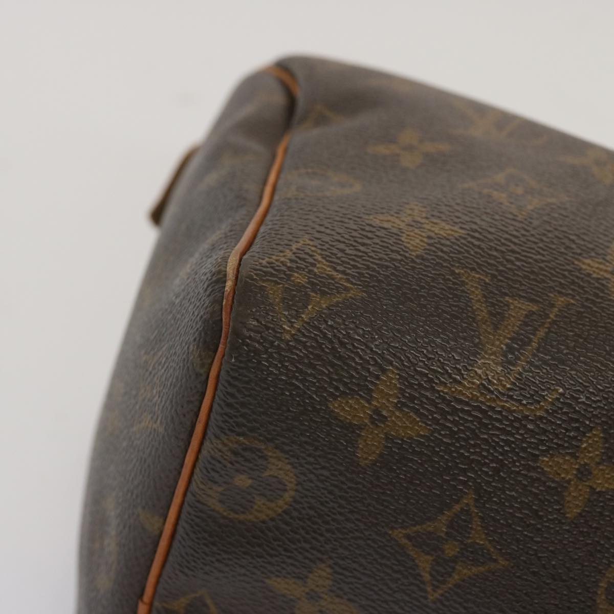 LOUIS VUITTON Monogram Speedy 25 Hand Bag M41528 LV Auth ki4262