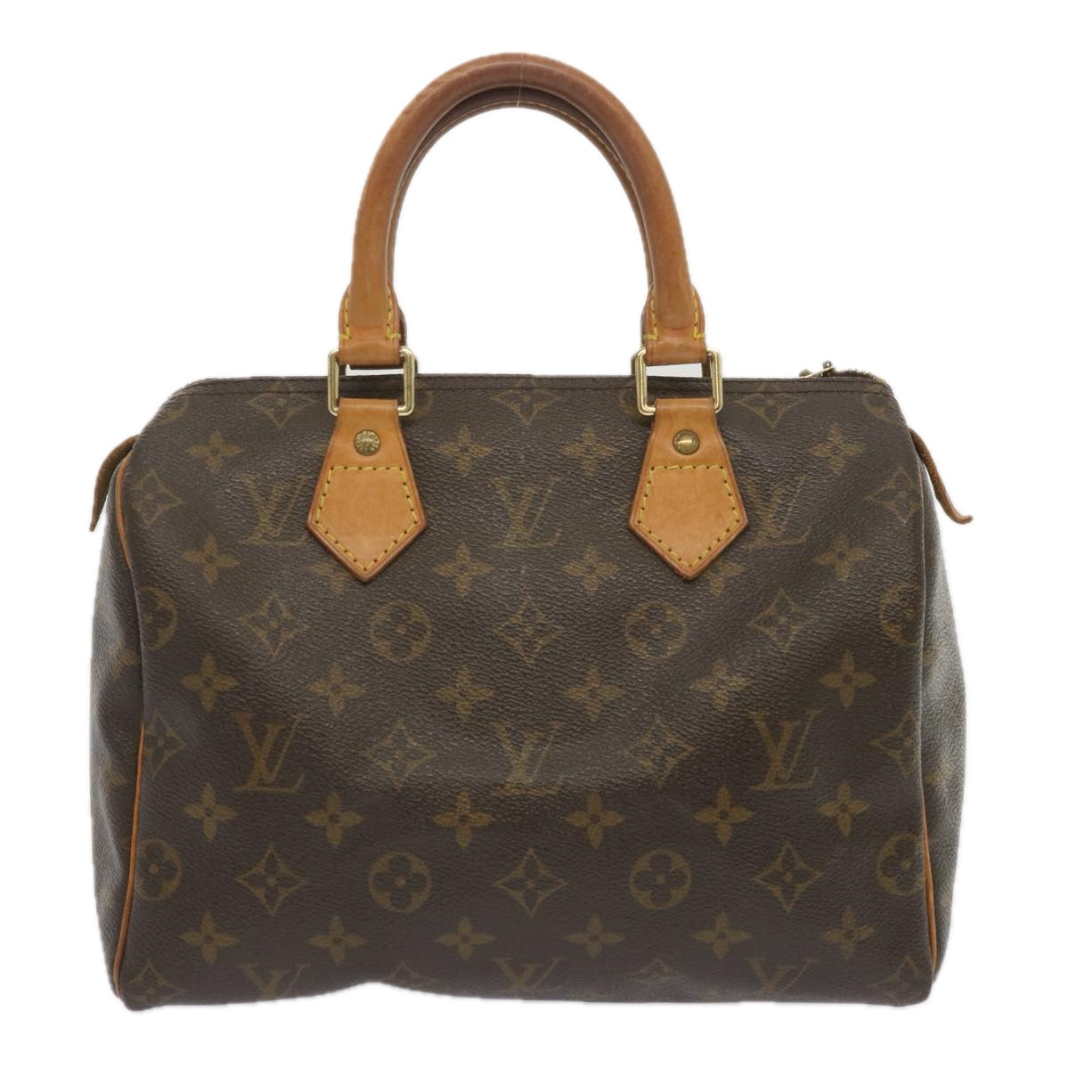 LOUIS VUITTON Monogram Speedy 25 Hand Bag M41528 LV Auth ki4262