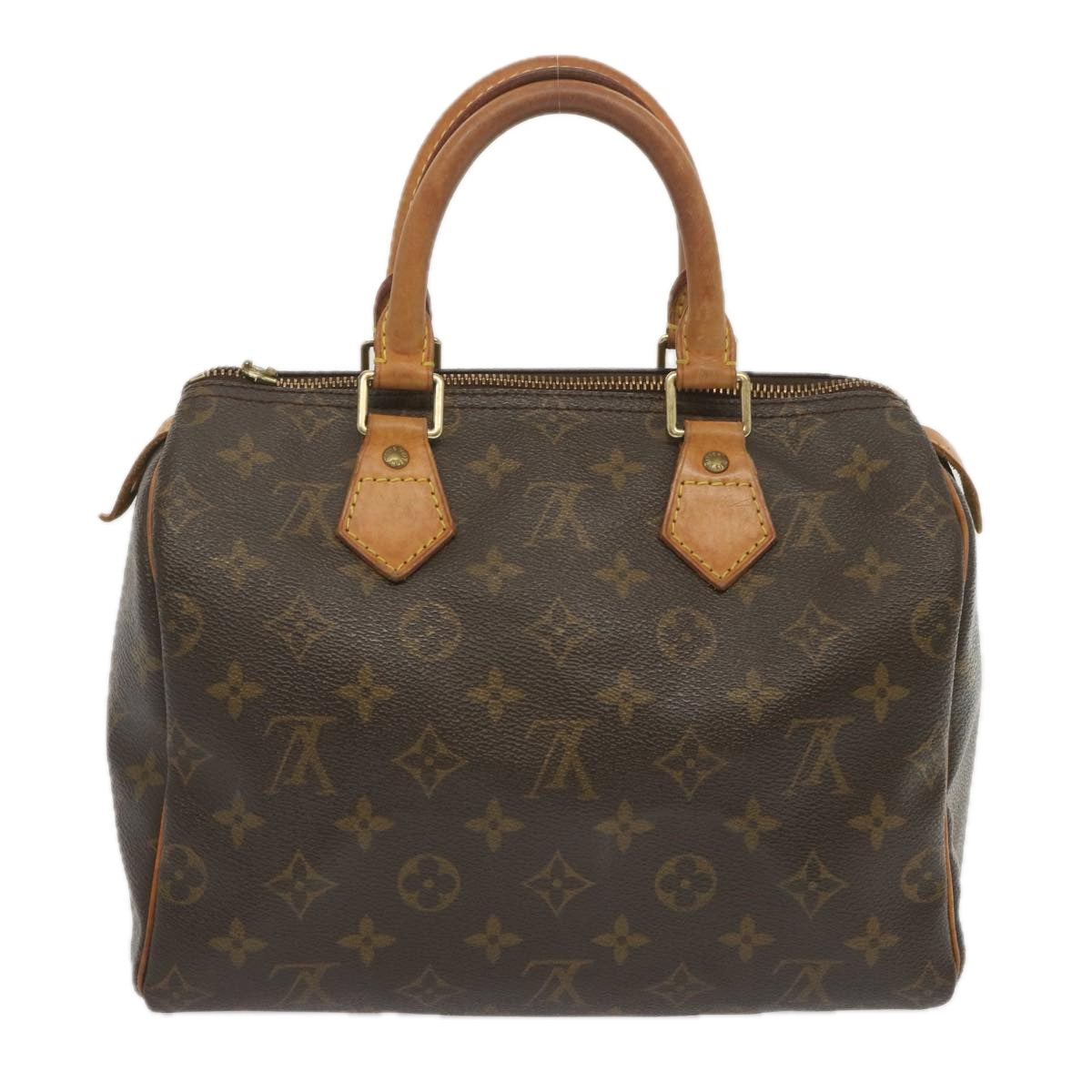 LOUIS VUITTON Monogram Speedy 25 Hand Bag M41528 LV Auth ki4262