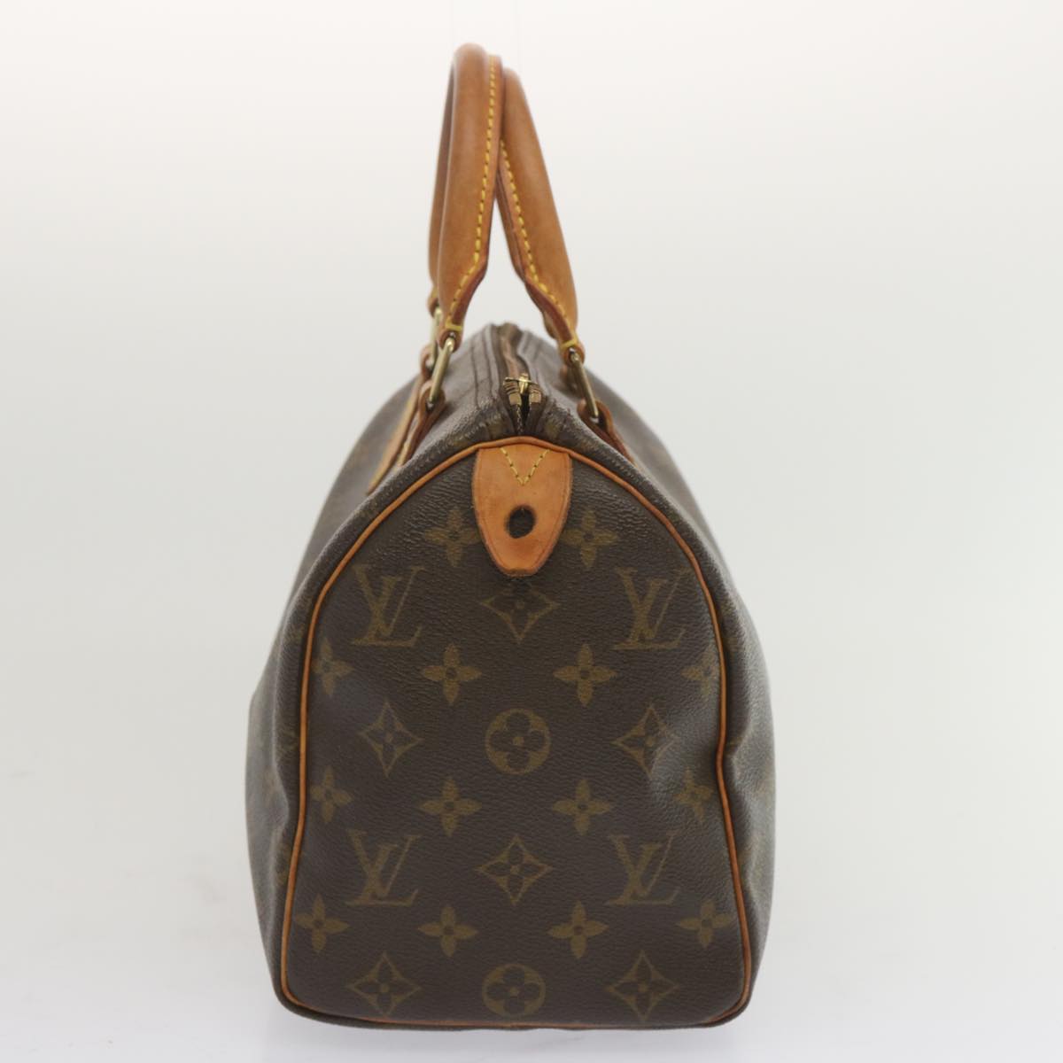 LOUIS VUITTON Monogram Speedy 25 Hand Bag M41528 LV Auth ki4262