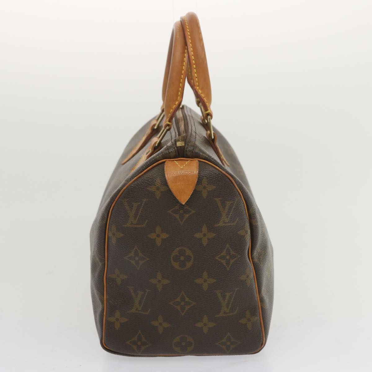 LOUIS VUITTON Monogram Speedy 25 Hand Bag M41528 LV Auth ki4262