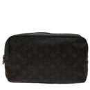 LOUIS VUITTON Monogram Trousse Toilette 28 Clutch Bag M47522 LV Auth ki4285-13