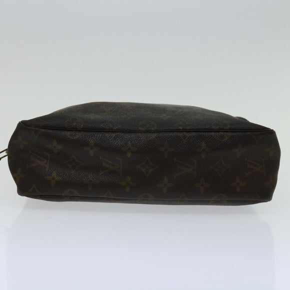 LOUIS VUITTON Monogram Trousse Toilette 28 Clutch Bag M47522 LV Auth ki4285