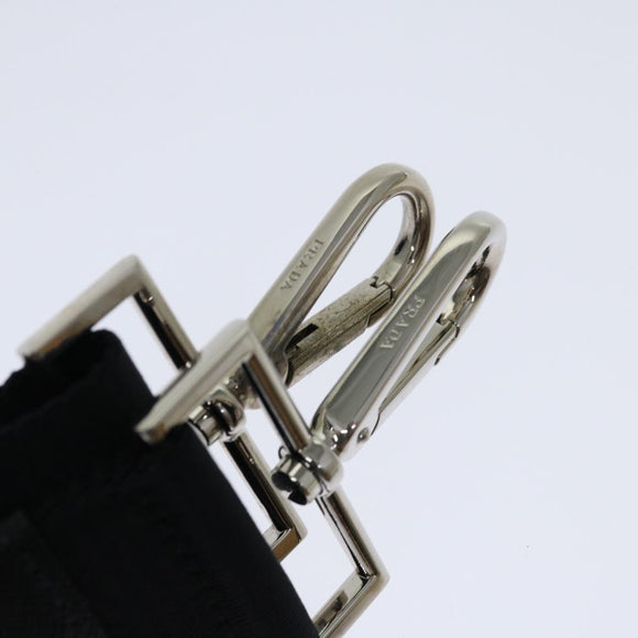 PRADA Shoulder Bag Nylon 2way Black Auth ki4294A