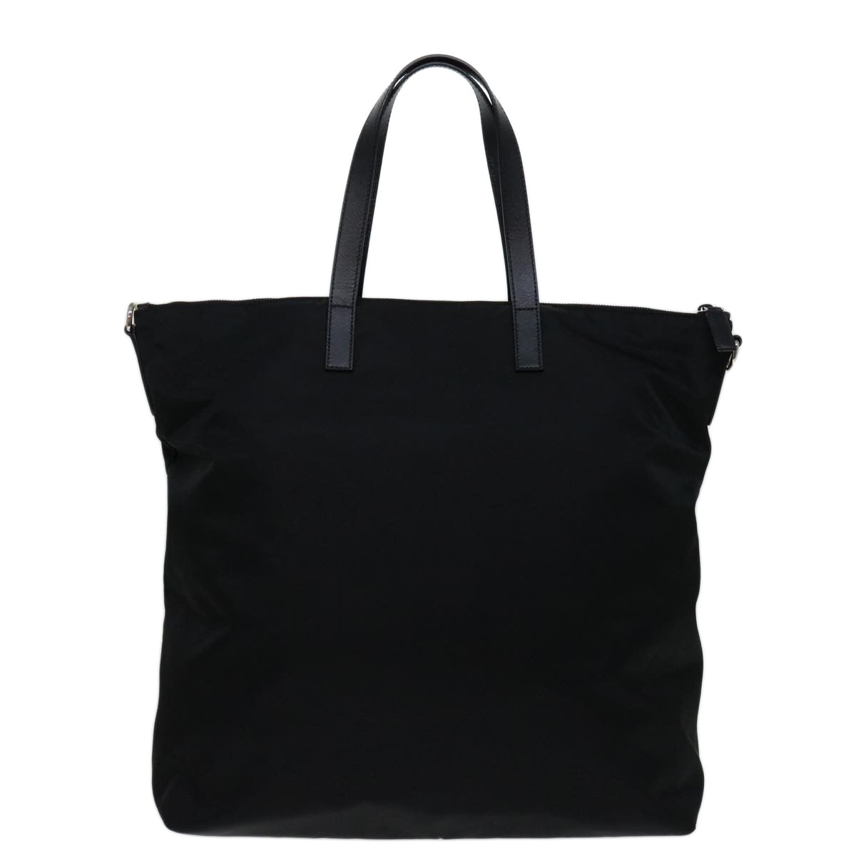 PRADA Shoulder Bag Nylon 2way Black Auth ki4294A - 0