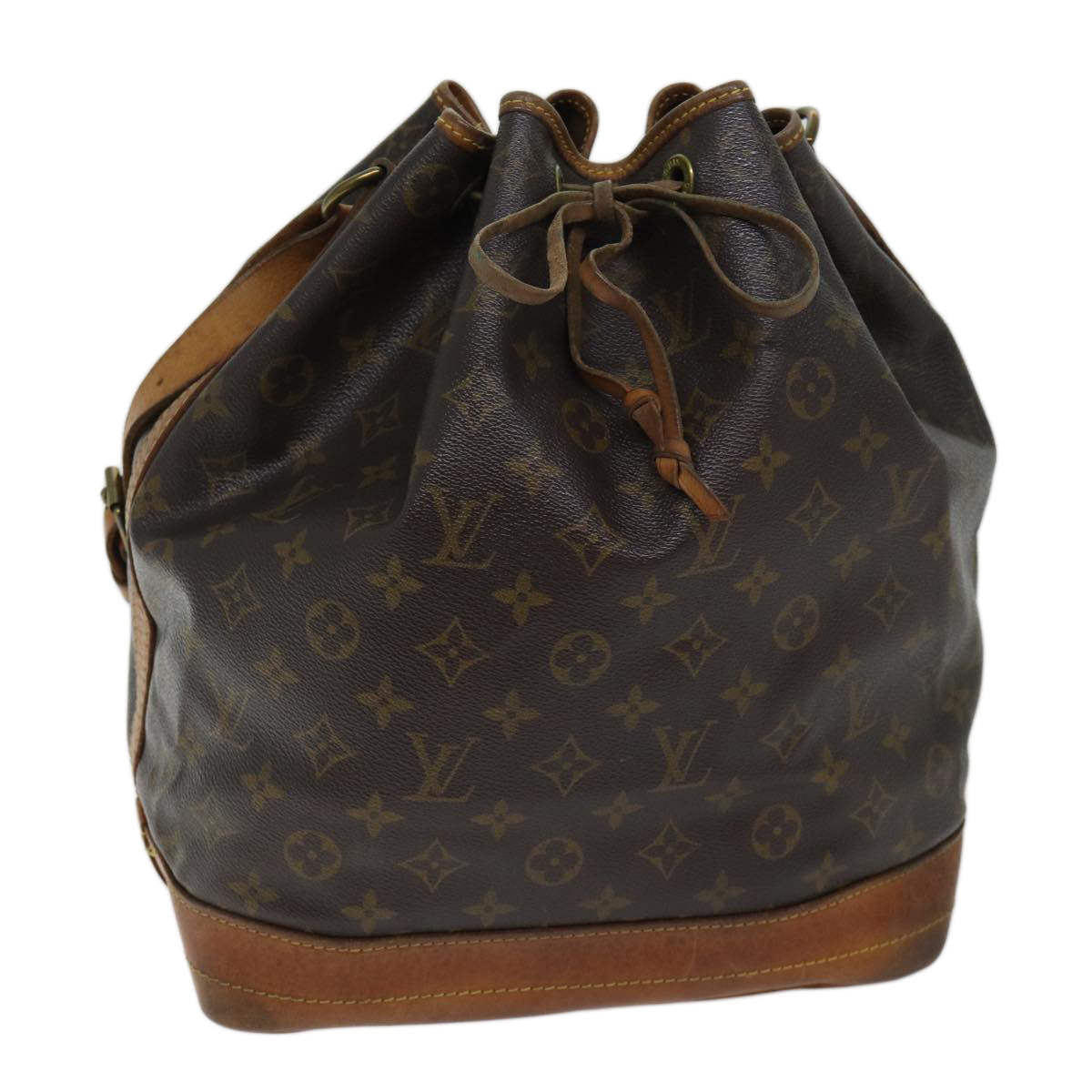 LOUIS VUITTON Monogram Noe Shoulder Bag M42224 LV Auth ki4329