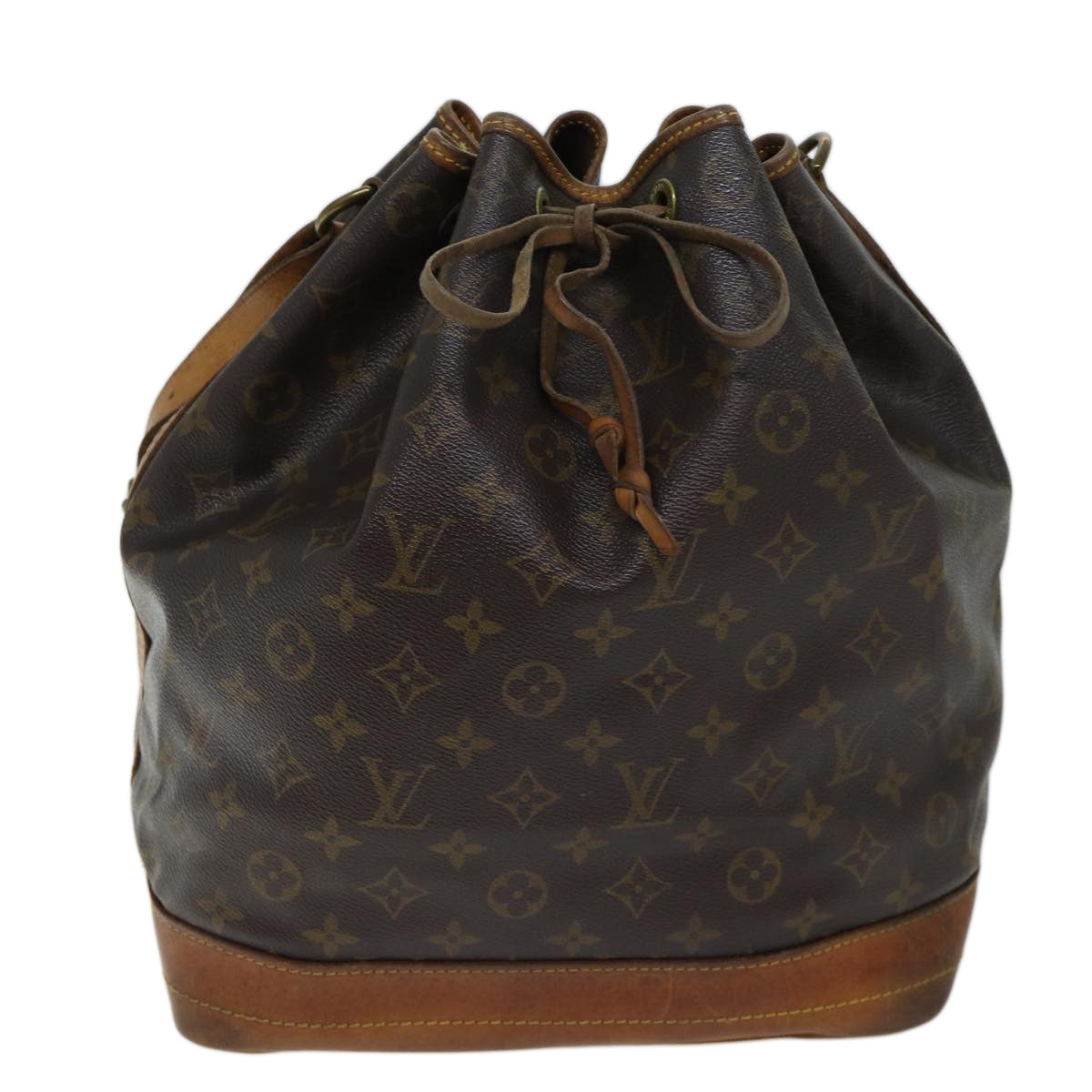 LOUIS VUITTON Monogram Noe Shoulder Bag M42224 LV Auth ki4329