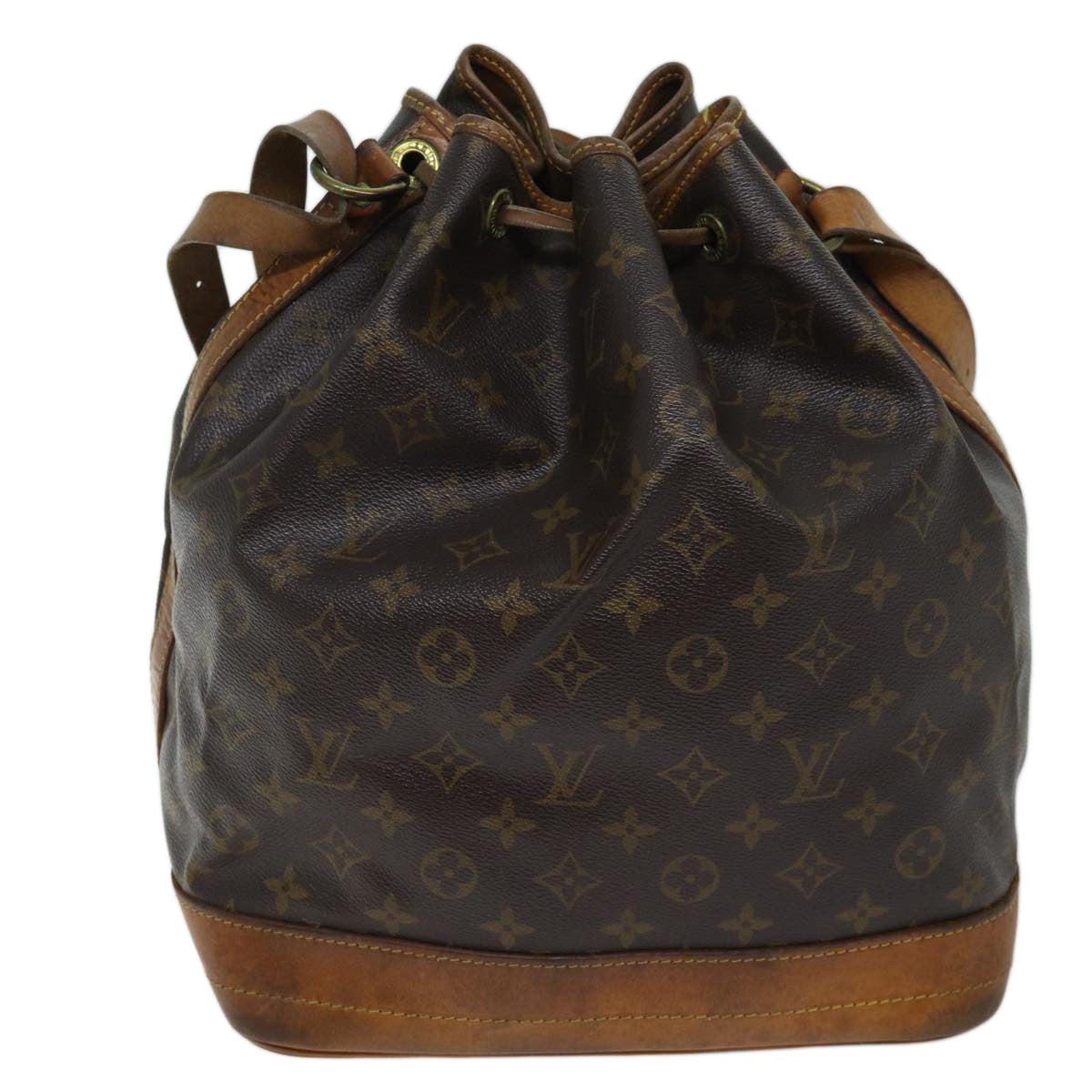 LOUIS VUITTON Monogram Noe Shoulder Bag M42224 LV Auth ki4329