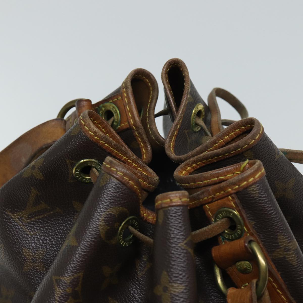 LOUIS VUITTON Monogram Noe Shoulder Bag M42224 LV Auth ki4329