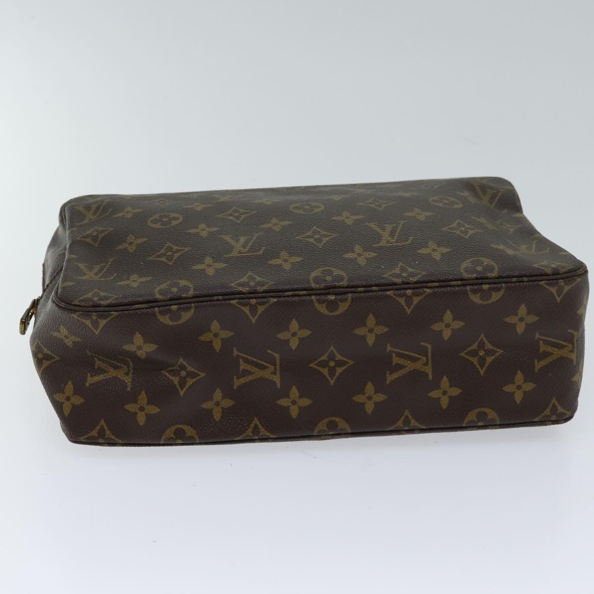 LOUIS VUITTON Monogram Trousse Toilette 28 Clutch Bag M47522 LV Auth ki4349