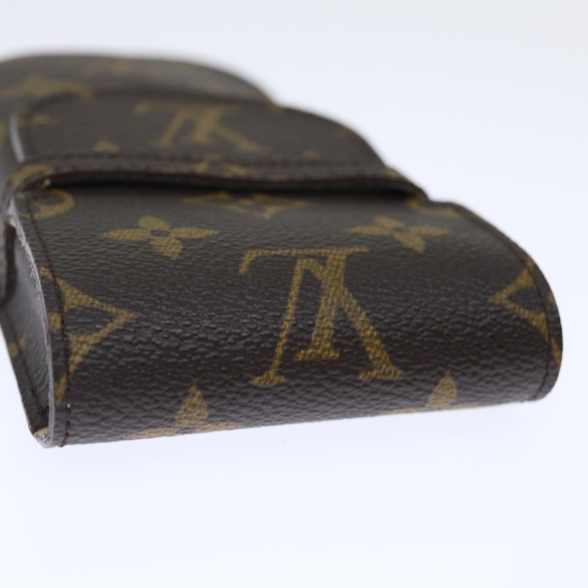 LOUIS VUITTON Monogram Etui Lunette Rabat Glasses Case M62970 LV Auth ki4351