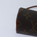 LOUIS VUITTON Monogram Papillon Pouch LV Auth ki4357-15