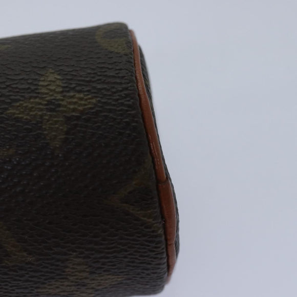 LOUIS VUITTON Monogram Papillon Pouch LV Auth ki4357