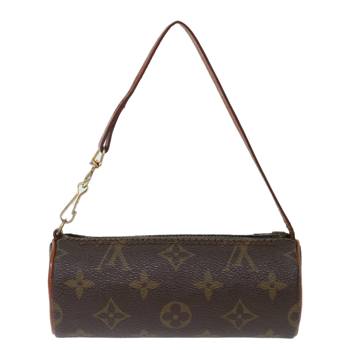 LOUIS VUITTON Monogram Papillon Pouch LV Auth ki4357 - 0