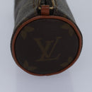 LOUIS VUITTON Monogram Papillon Pouch LV Auth ki4357-4