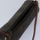 LOUIS VUITTON Monogram Papillon Pouch LV Auth ki4357-6