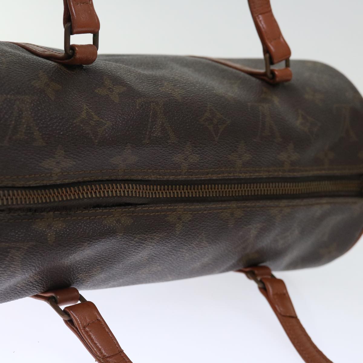 LOUIS VUITTON Monogram Papillon 26 Hand Bag M51386 LV Auth ki4358