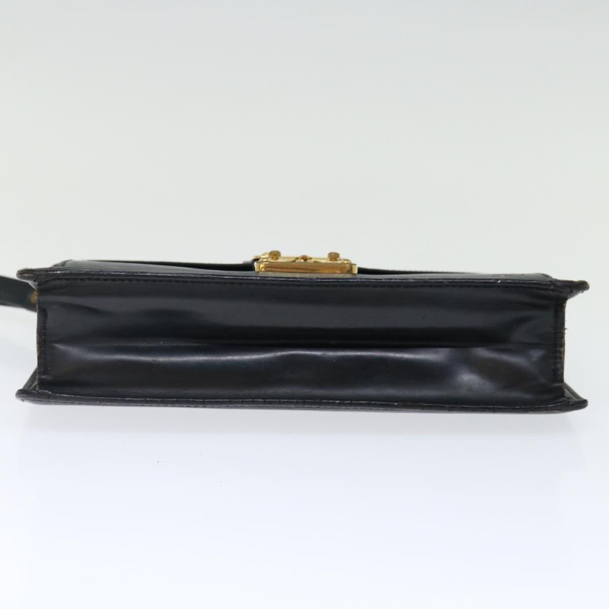 LOUIS VUITTON Epi Serie Dragonne Hand Bag Black M52612 LV Auth ki4359