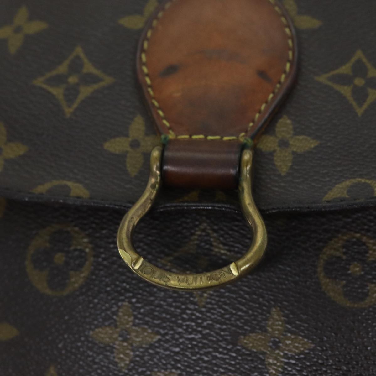 LOUIS VUITTON Monogram Saint Cloud GM Shoulder Bag M51242 LV Auth ki4371