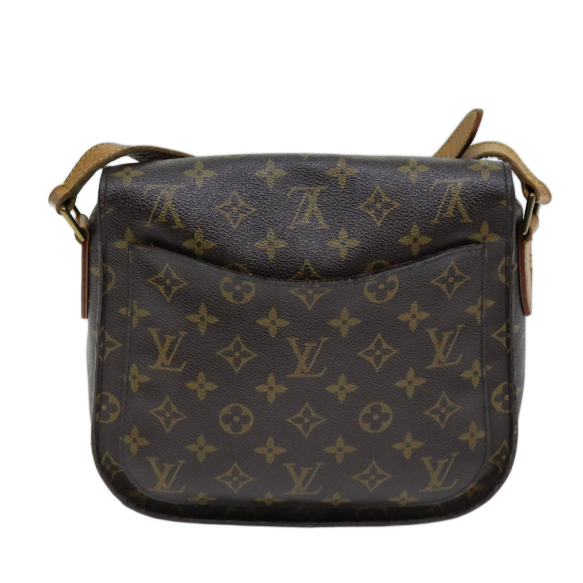 LOUIS VUITTON Monogram Saint Cloud GM Shoulder Bag M51242 LV Auth ki4371