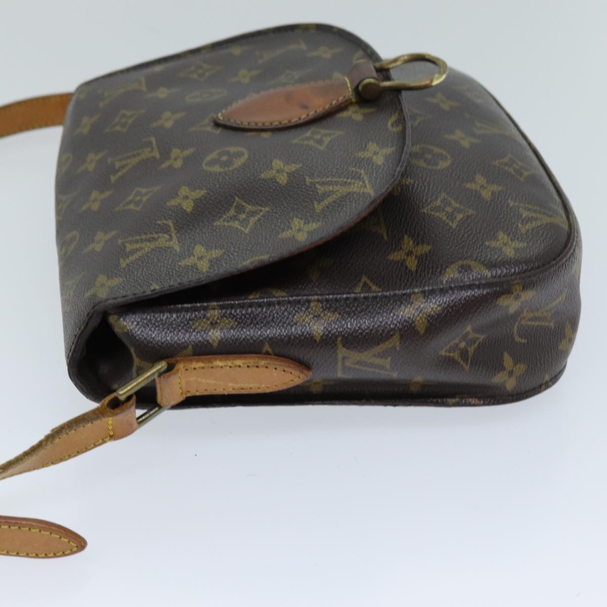 LOUIS VUITTON Monogram Saint Cloud GM Shoulder Bag M51242 LV Auth ki4371