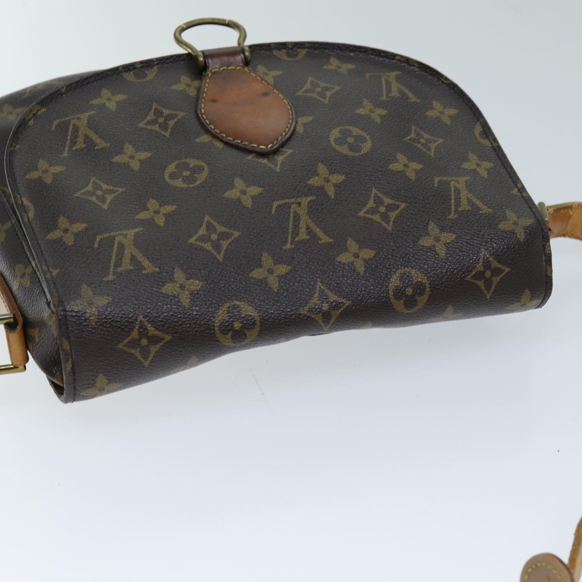 LOUIS VUITTON Monogram Saint Cloud GM Shoulder Bag M51242 LV Auth ki4371