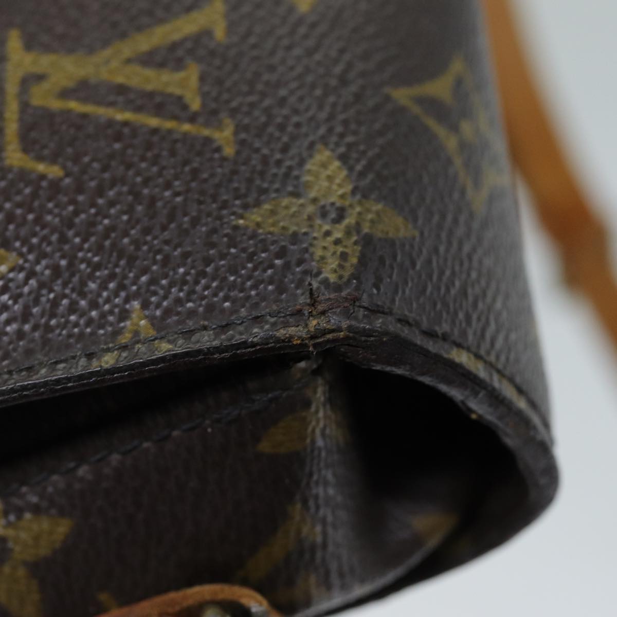 LOUIS VUITTON Monogram Saint Cloud GM Shoulder Bag M51242 LV Auth ki4371