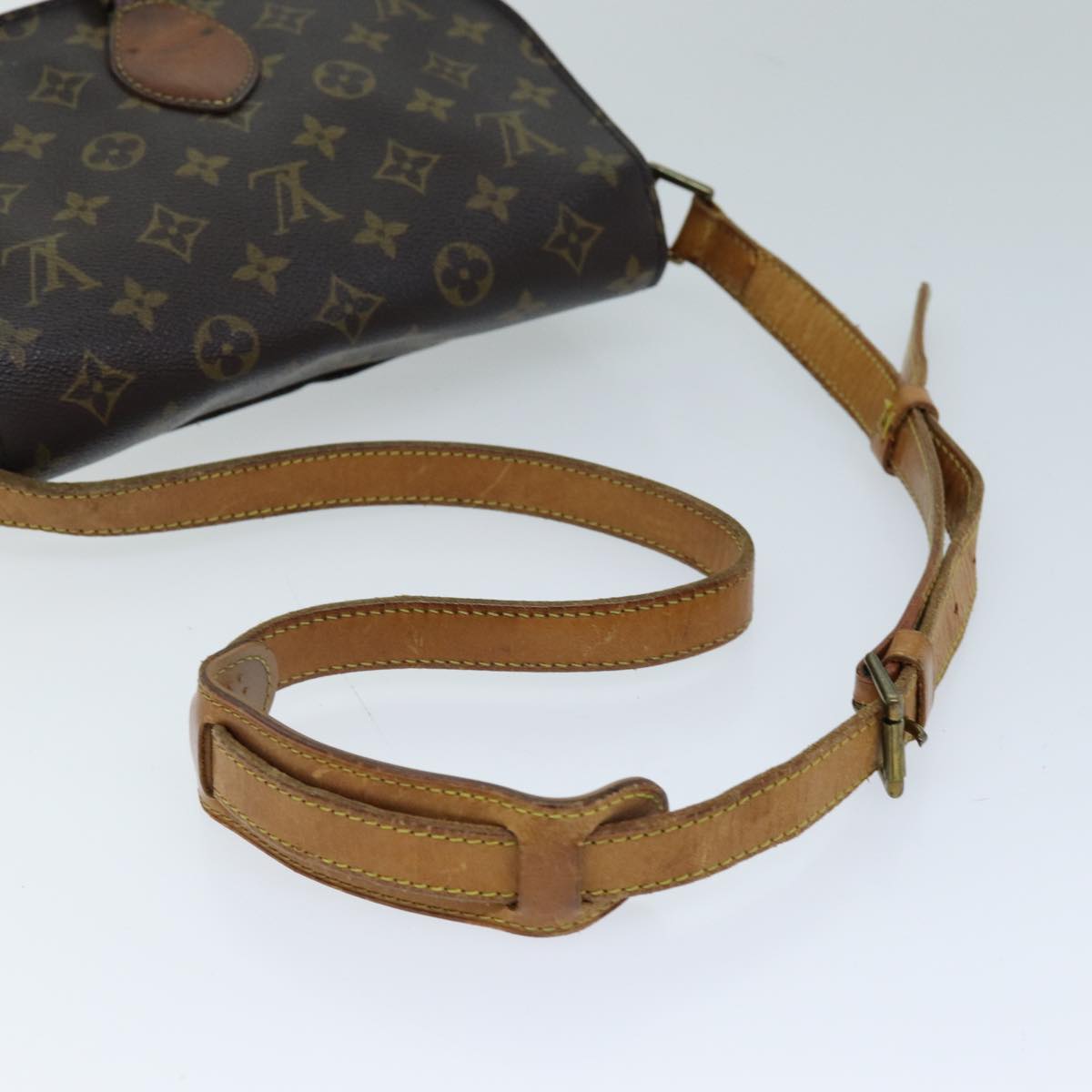 LOUIS VUITTON Monogram Saint Cloud GM Shoulder Bag M51242 LV Auth ki4371