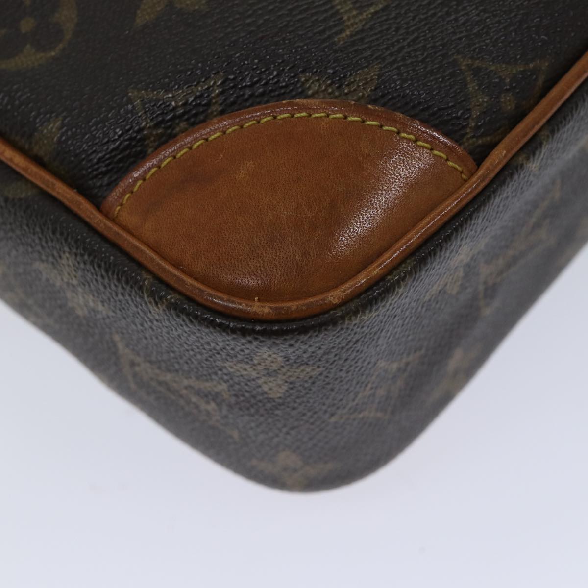 LOUIS VUITTON Monogram Compiegne 28 Clutch Bag M51845 LV Auth ki4398