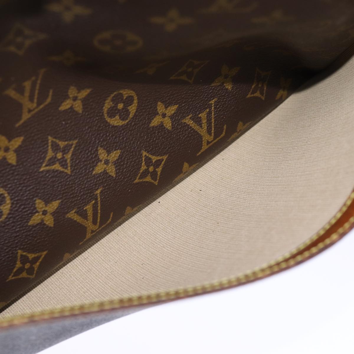 LOUIS VUITTON Monogram Reporter GM Shoulder Bag M45252 LV Auth ki4406