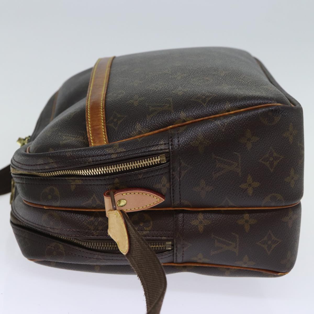 LOUIS VUITTON Monogram Reporter GM Shoulder Bag M45252 LV Auth ki4406