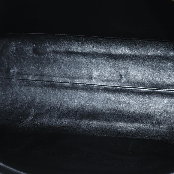 CHANEL Matelasse Chain Shoulder Bag Lamb Skin Black CC Auth ki4411