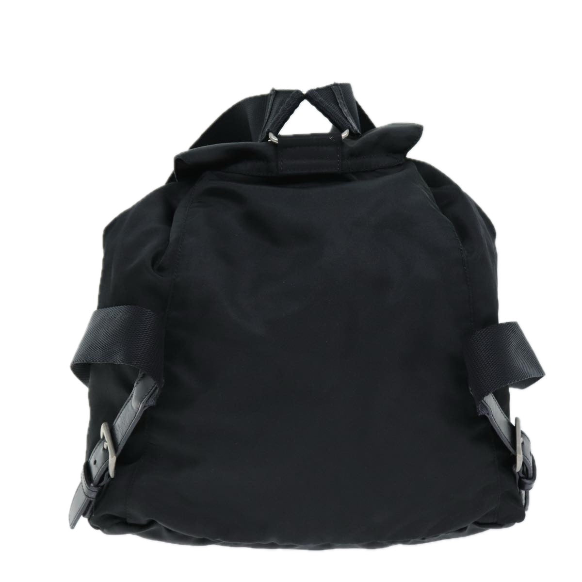 PRADA Backpack Nylon Black Auth ki4429 - 0
