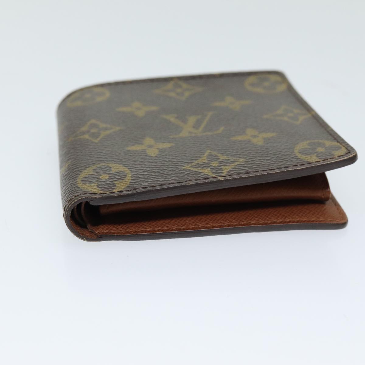 LOUIS VUITTON Monogram Portefeuille Marco Bifold Wallet M61675 LV Auth ki4437