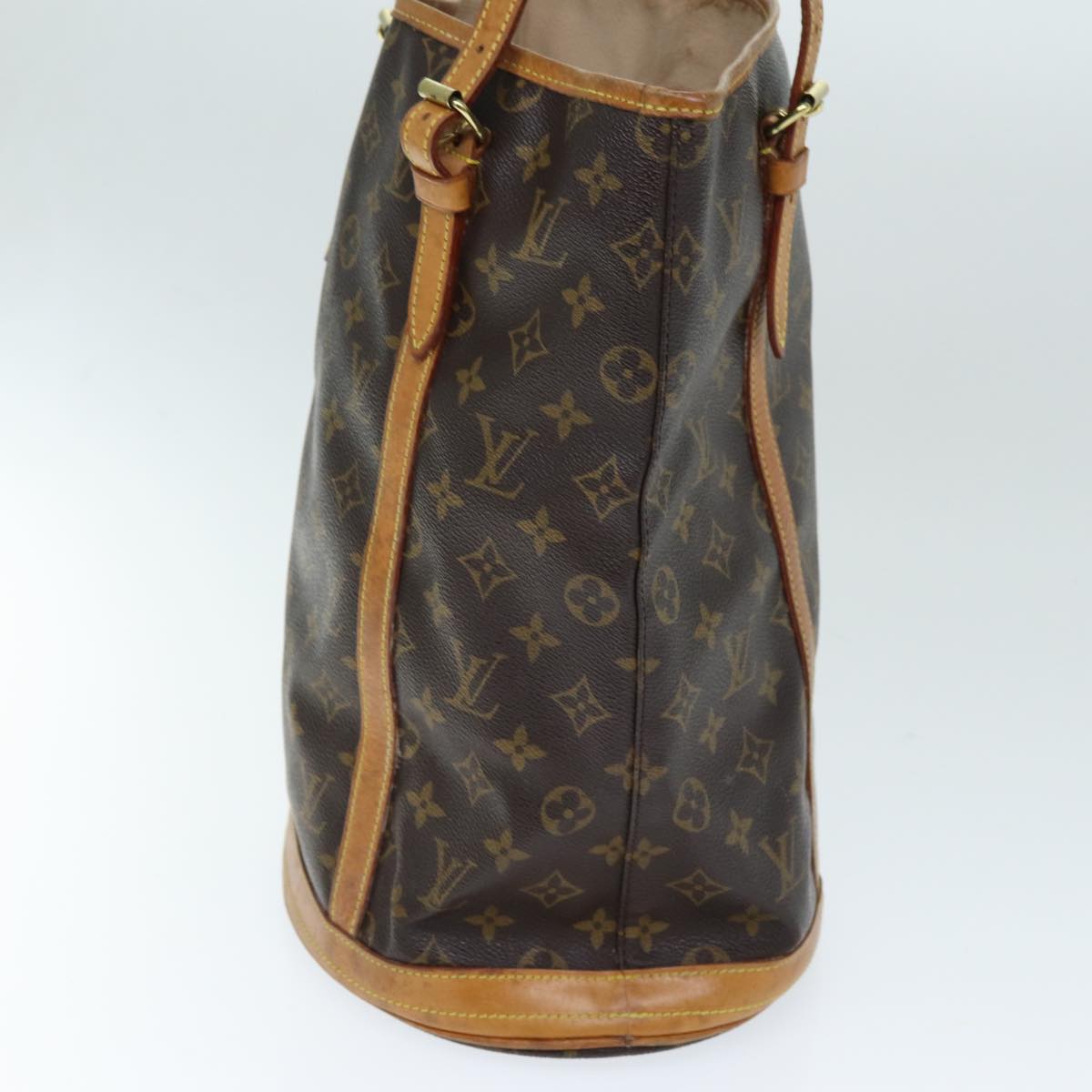 LOUIS VUITTON Monogram Bucket GM Shoulder Bag M42236 LV Auth ki4454