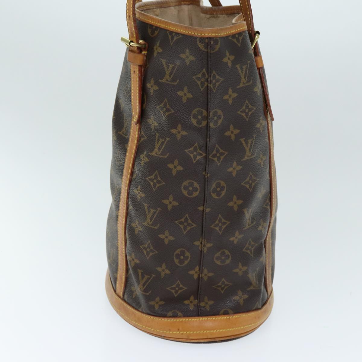 LOUIS VUITTON Monogram Bucket GM Shoulder Bag M42236 LV Auth ki4454