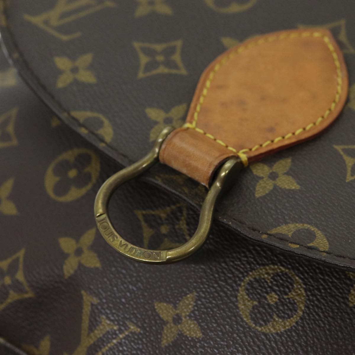 LOUIS VUITTON Monogram Saint Cloud GM Shoulder Bag M51242 LV Auth ki4456