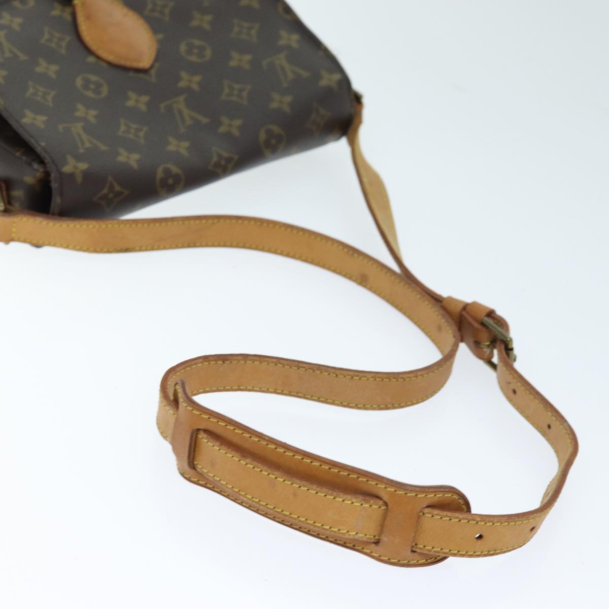 LOUIS VUITTON Monogram Saint Cloud GM Shoulder Bag M51242 LV Auth ki4456