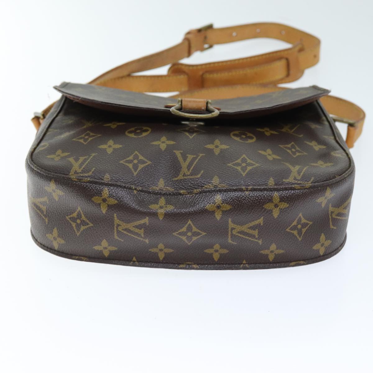 LOUIS VUITTON Monogram Saint Cloud GM Shoulder Bag M51242 LV Auth ki4456