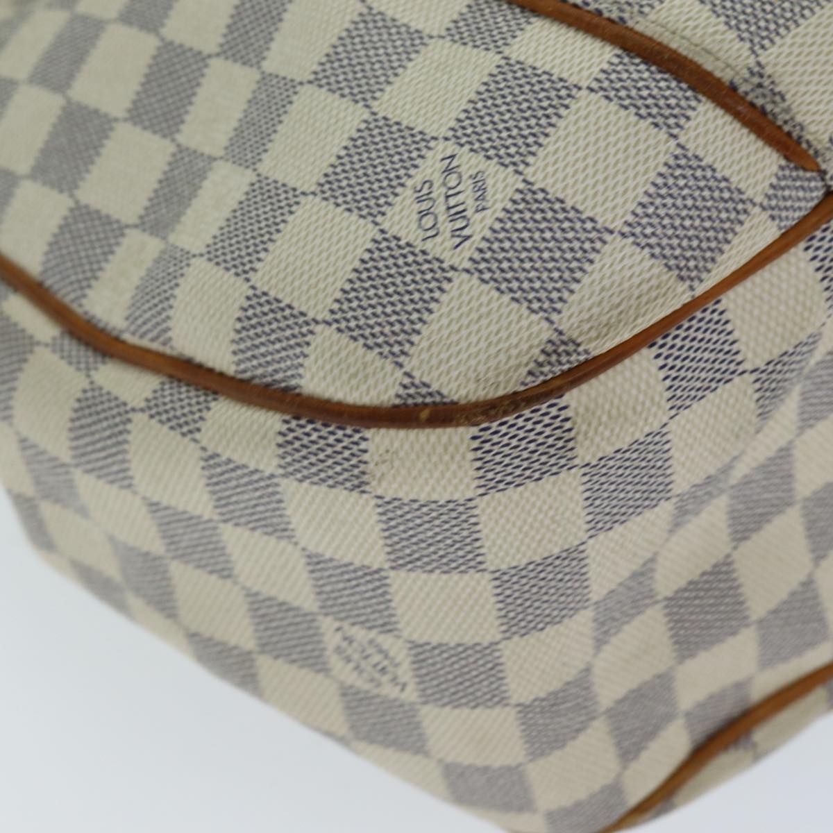 LOUIS VUITTON Damier Azur Galliera GM Shoulder Bag N55216 LV Auth ki4458