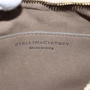 Stella MacCartney Chain Shoulder Bag Suede Beige Auth ki4488-18