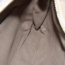 Stella MacCartney Chain Shoulder Bag Suede Beige Auth ki4488-19