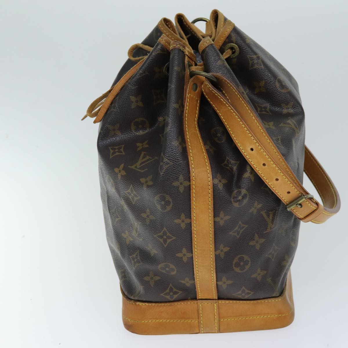 LOUIS VUITTON Monogram Noe Shoulder Bag M42224 LV Auth ki4499