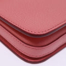 BURBERRY Shoulder Bag Leather Pink Auth ki4506V-14