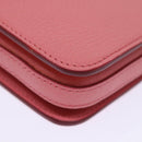 BURBERRY Shoulder Bag Leather Pink Auth ki4506V-17