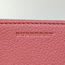 BURBERRY Shoulder Bag Leather Pink Auth ki4506V-18